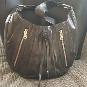 Yves Saint Laurent Leather Hobo Bag